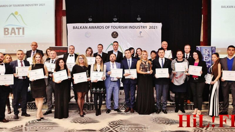 Осми годишни награди на Балканската туристическа индустрия на 2 декември