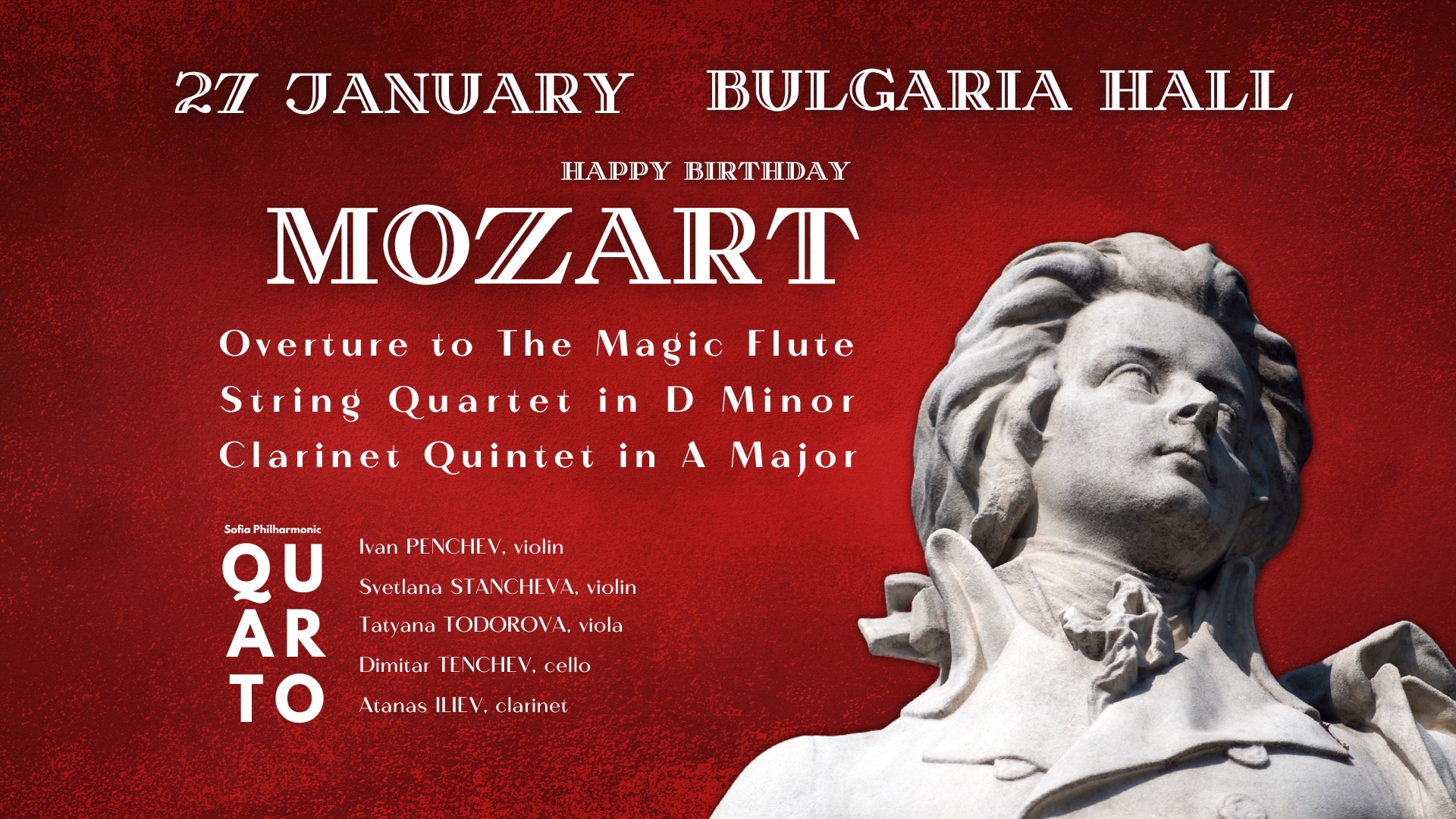 Happy Birthday, Mozart! ОТ КВАРТО